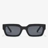 D.Franklin Tokyo Low Black / Black|Damen Eckige Sonnenbrillen|Eckige Sonnenbrillen