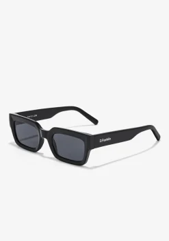 D.Franklin Tokyo Low Black / Black|Damen Eckige Sonnenbrillen|Eckige Sonnenbrillen