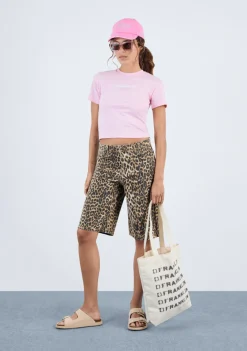 D.Franklin Tomorrow Cropped T-Shirt Pink|Damen T-Shirts
