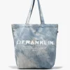 D.Franklin Tomorrow Tote Bag Washed Denim|Damen Taschen