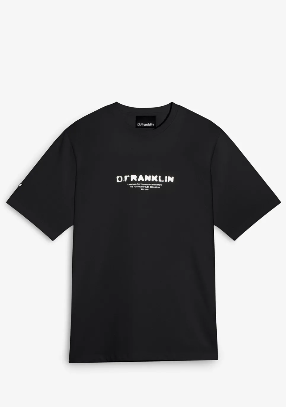 D.Franklin Tomorrow T-Shirt Black / White|Damen T-Shirts|T-Shirts