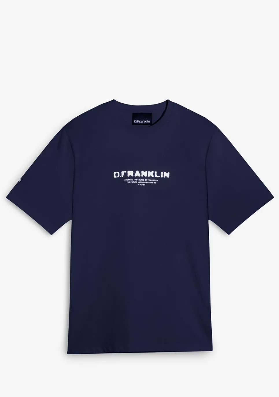 D.Franklin Tomorrow T-Shirt Navy / White|Damen T-Shirts|T-Shirts