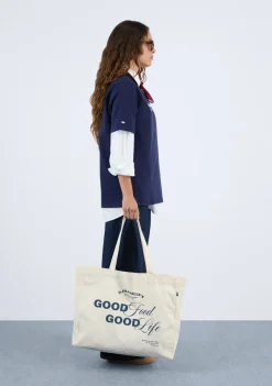 D.Franklin Tomorrow T-Shirt Navy / White|Damen T-Shirts|T-Shirts