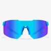 D.Franklin Tsunami Blue Chrome / Ice Blue Revo|Damen Sport-Sonnenbrillen|Sport-Sonnenbrillen