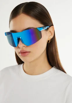 D.Franklin Tsunami Blue Chrome / Ice Blue Revo|Damen Sport-Sonnenbrillen|Sport-Sonnenbrillen