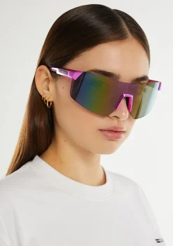 D.Franklin Tsunami Fuchsia Chrome / Purple Revo|Damen Sport-Sonnenbrillen|Sport-Sonnenbrillen