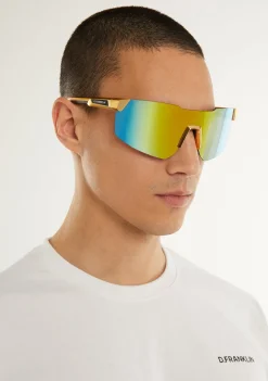 D.Franklin Tsunami Gold Chrome / Gold Revo|Damen Sport-Sonnenbrillen|Sport-Sonnenbrillen