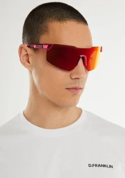 D.Franklin Tsunami Red Chrome / Red Revo|Damen Sport-Sonnenbrillen|Sport-Sonnenbrillen