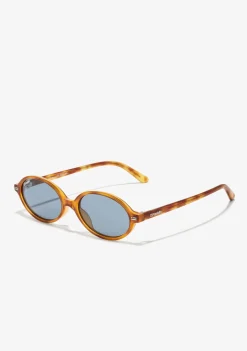D.Franklin Ultra Light Ellipse Amber Tort / Blue|Damen Ovale Sonnenbrillen|Ovale Sonnenbrillen