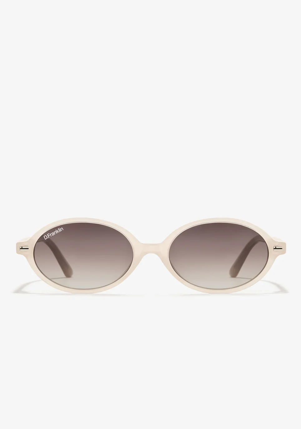 D.Franklin Ultra Light Ellipse Cream / Brown|Damen Ovale Sonnenbrillen|Ovale Sonnenbrillen