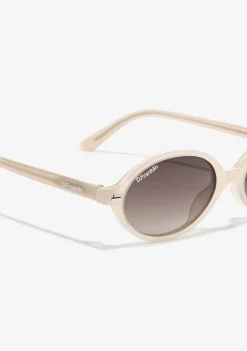 D.Franklin Ultra Light Ellipse Cream / Brown|Damen Ovale Sonnenbrillen|Ovale Sonnenbrillen