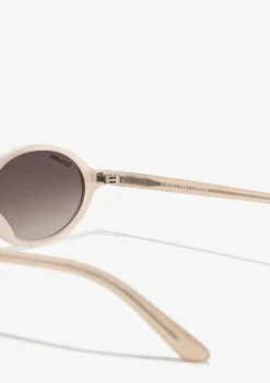 D.Franklin Ultra Light Ellipse Cream / Brown|Damen Ovale Sonnenbrillen|Ovale Sonnenbrillen