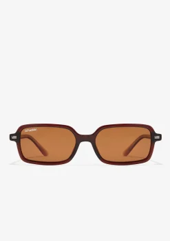 D.Franklin Ultra Light Landscape Brown / Brown|Damen Eckige Sonnenbrillen|Polarisierte Sonnenbrillen