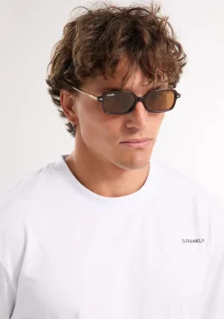 D.Franklin Ultra Light Landscape Brown / Brown|Damen Eckige Sonnenbrillen|Polarisierte Sonnenbrillen