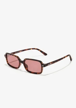 D.Franklin Ultra Light Landscape Tort / Pink|Damen Eckige Sonnenbrillen|Polarisierte Sonnenbrillen