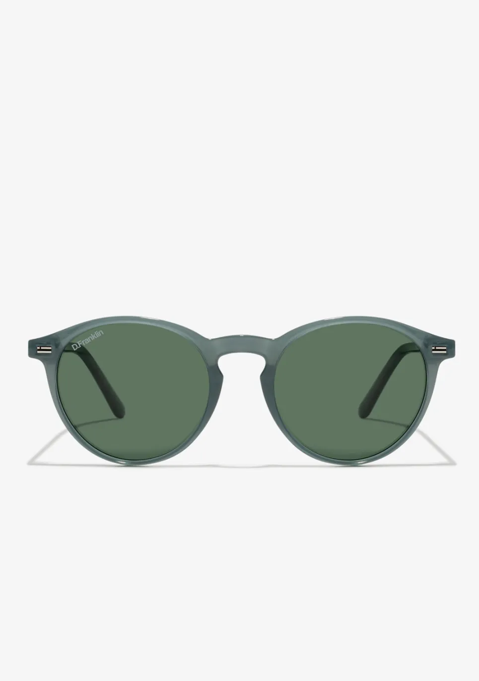 D.Franklin Ultra Light Max Green / G15|Damen Runde Sonnenbrillen|Polarisierte Sonnenbrillen