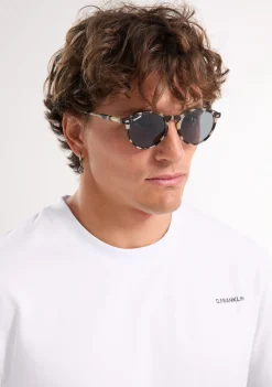 D.Franklin Ultra Light Max Light Tort / Black|Damen Runde Sonnenbrillen|Polarisierte Sonnenbrillen