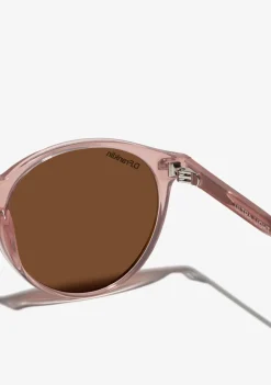 D.Franklin Ultra Light Max Pink / Brown|Damen Runde Sonnenbrillen|Polarisierte Sonnenbrillen