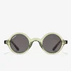 D.Franklin Ultra Light Round Green / Black|Damen Runde Sonnenbrillen|Polarisierte Sonnenbrillen