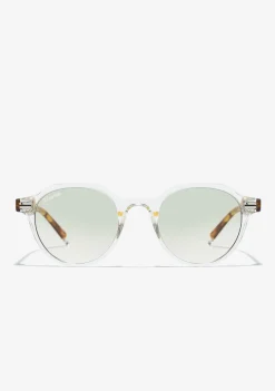 D.Franklin Ultra Light S Round Trans Grey / Grey|Damen Runde Sonnenbrillen|Runde Sonnenbrillen