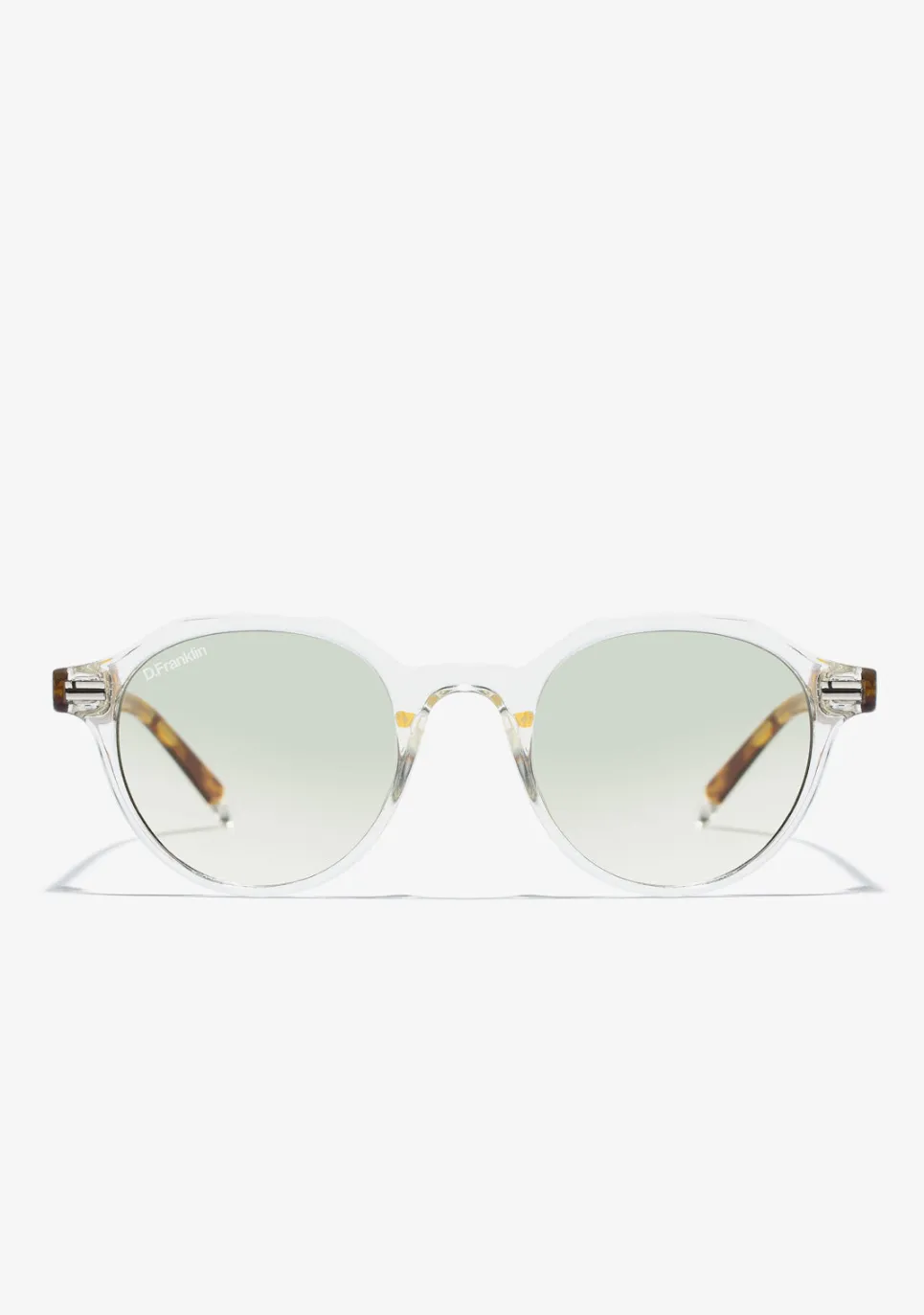 D.Franklin Ultra Light S Round Trans Grey / Grey|Damen Runde Sonnenbrillen|Runde Sonnenbrillen