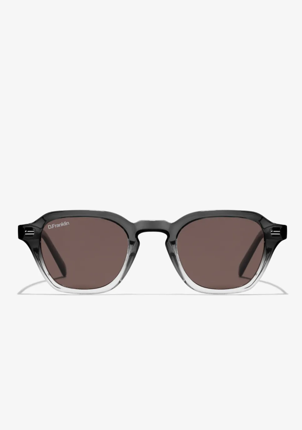 D.Franklin Ultra Light S Square Gradient Grey / Brown|Damen Polarisierte Sonnenbrillen|Polarisierte Sonnenbrillen