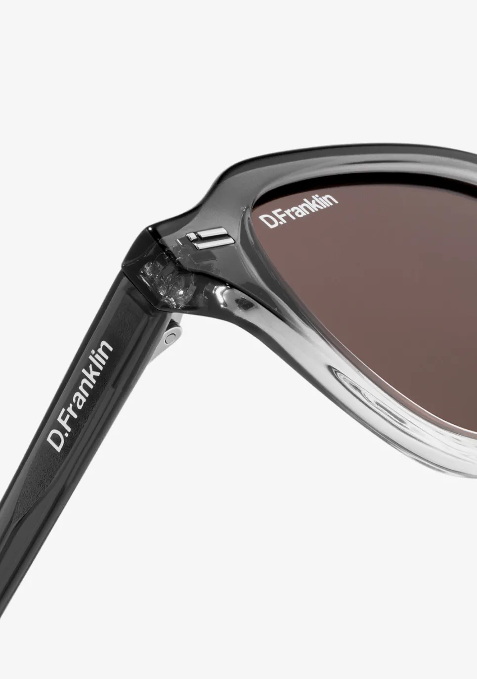 D.Franklin Ultra Light S Square Gradient Grey / Brown|Damen Polarisierte Sonnenbrillen|Polarisierte Sonnenbrillen