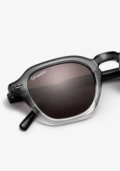 D.Franklin Ultra Light S Square Gradient Grey / Brown|Damen Polarisierte Sonnenbrillen|Polarisierte Sonnenbrillen
