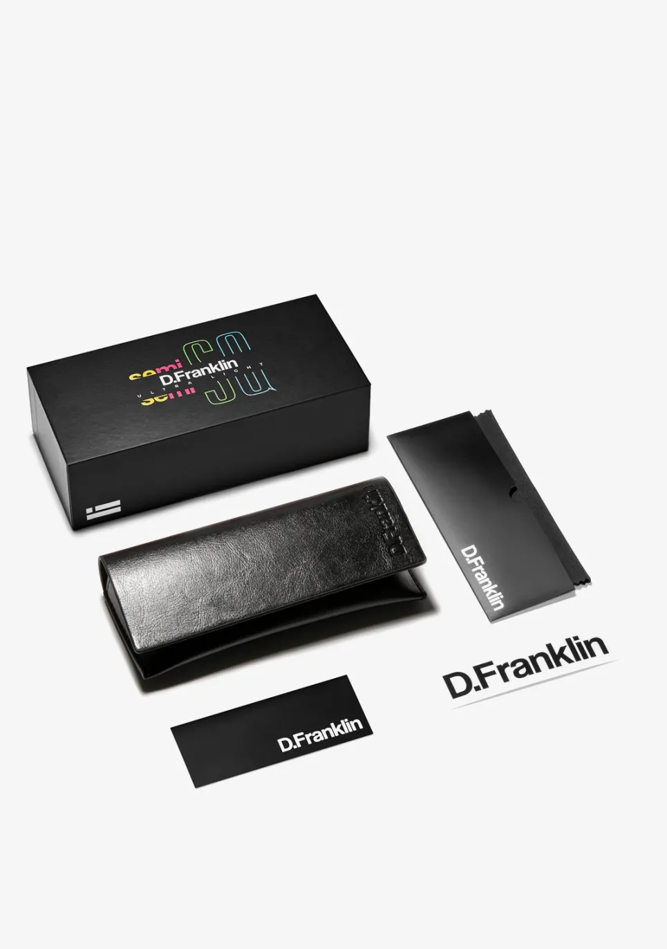 D.Franklin Ultra Light S Square Gradient Grey / Brown|Damen Polarisierte Sonnenbrillen|Polarisierte Sonnenbrillen