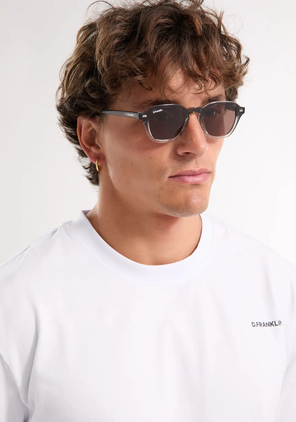 D.Franklin Ultra Light S Square Gradient Grey / Brown|Damen Polarisierte Sonnenbrillen|Polarisierte Sonnenbrillen