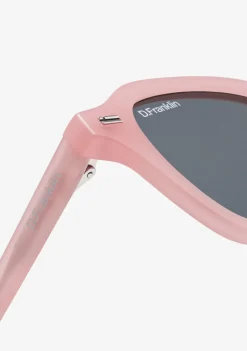 D.Franklin Ultra Light S Square Matte Pink / Smoke Black|Damen Polarisierte Sonnenbrillen|Polarisierte Sonnenbrillen