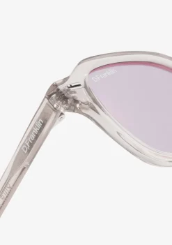 D.Franklin Ultra Light S Square Trans / Photochromic Lavender|Damen Polarisierte Sonnenbrillen|Polarisierte Sonnenbrillen