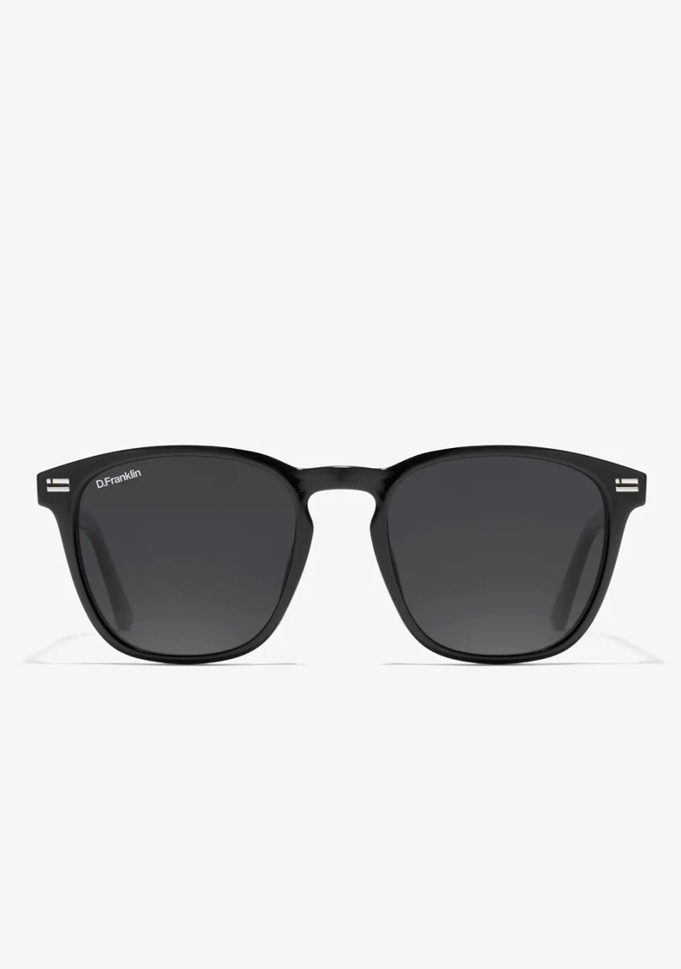 D.Franklin Ultra Light SQ High Black / Black|Damen Eckige Sonnenbrillen|Polarisierte Sonnenbrillen
