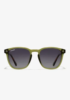 D.Franklin Ultra Light SQ High Crystal Green / Smoke|Damen Eckige Sonnenbrillen|Polarisierte Sonnenbrillen