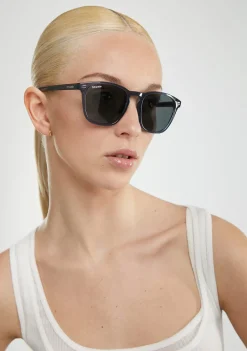 D.Franklin Ultra Light SQ High Navy / Black|Damen Eckige Sonnenbrillen|Polarisierte Sonnenbrillen