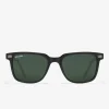 D.Franklin Ultra Light SQ Low Matte Black / G15|Damen Eckige Sonnenbrillen|Polarisierte Sonnenbrillen