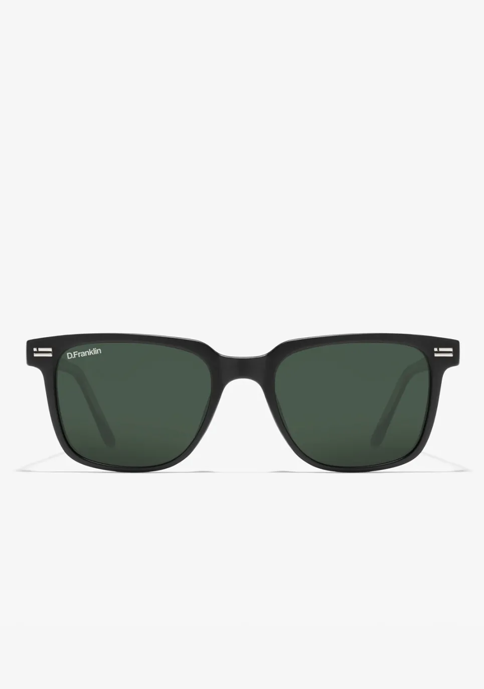 D.Franklin Ultra Light SQ Low Matte Black / G15|Damen Eckige Sonnenbrillen|Polarisierte Sonnenbrillen