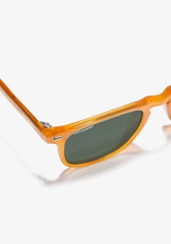 D.Franklin Ultra Light SQ Med Amber / G15|Damen Eckige Sonnenbrillen|Polarisierte Sonnenbrillen