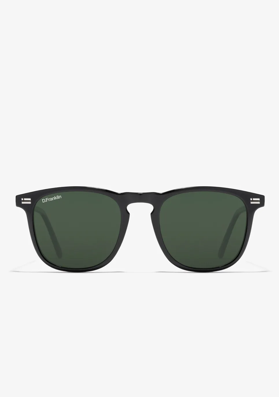 D.Franklin Ultra Light SQ Med Black / G15|Damen Eckige Sonnenbrillen|Polarisierte Sonnenbrillen