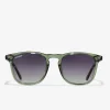 D.Franklin Ultra Light SQ Med Crystal Green / Grad Smoke|Damen Eckige Sonnenbrillen|Polarisierte Sonnenbrillen