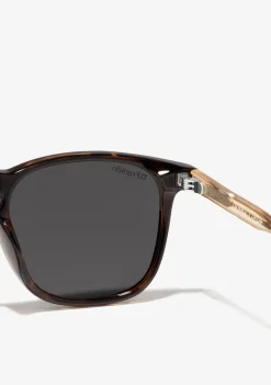 D.Franklin Ultra Light SQ Med Tortoise / Smoke|Damen Eckige Sonnenbrillen|Polarisierte Sonnenbrillen