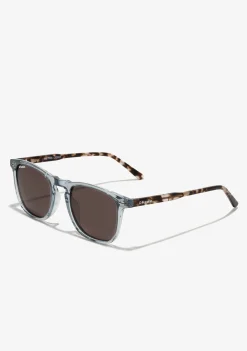 D.Franklin Ultra Light SQ Med Transparent / Smoke|Damen Eckige Sonnenbrillen|Polarisierte Sonnenbrillen