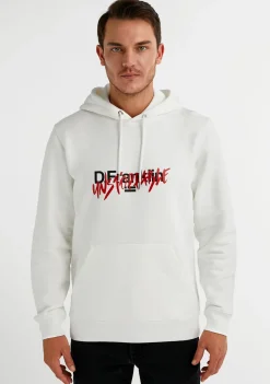 D.Franklin Unstoppable Hoode White|Herren Sweatshirts
