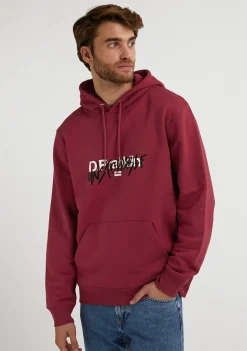 D.Franklin Unstoppable Hoodie Dark Red|Herren Sweatshirts