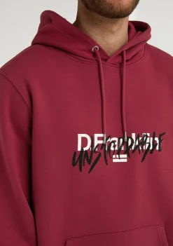 D.Franklin Unstoppable Hoodie Dark Red|Herren Sweatshirts
