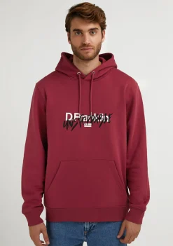 D.Franklin Unstoppable Hoodie Dark Red|Herren Sweatshirts
