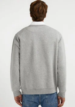 D.Franklin Varsity Sweatshirt Grey / Black|Herren Sweatshirts