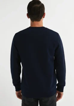 D.Franklin Varsity Sweatshirt Navy / White|Herren Sweatshirts