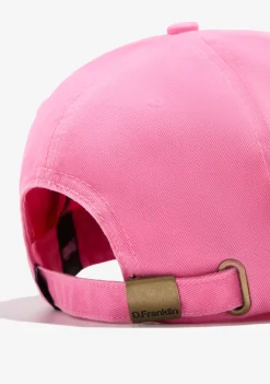 D.Franklin Varsity Washed Cap Pink|Damen Kappen|Kappen