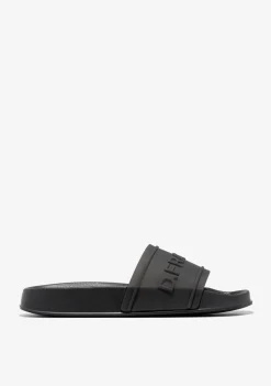 D.Franklin Venice Slide Black|Damen Sandalen|Sandalen